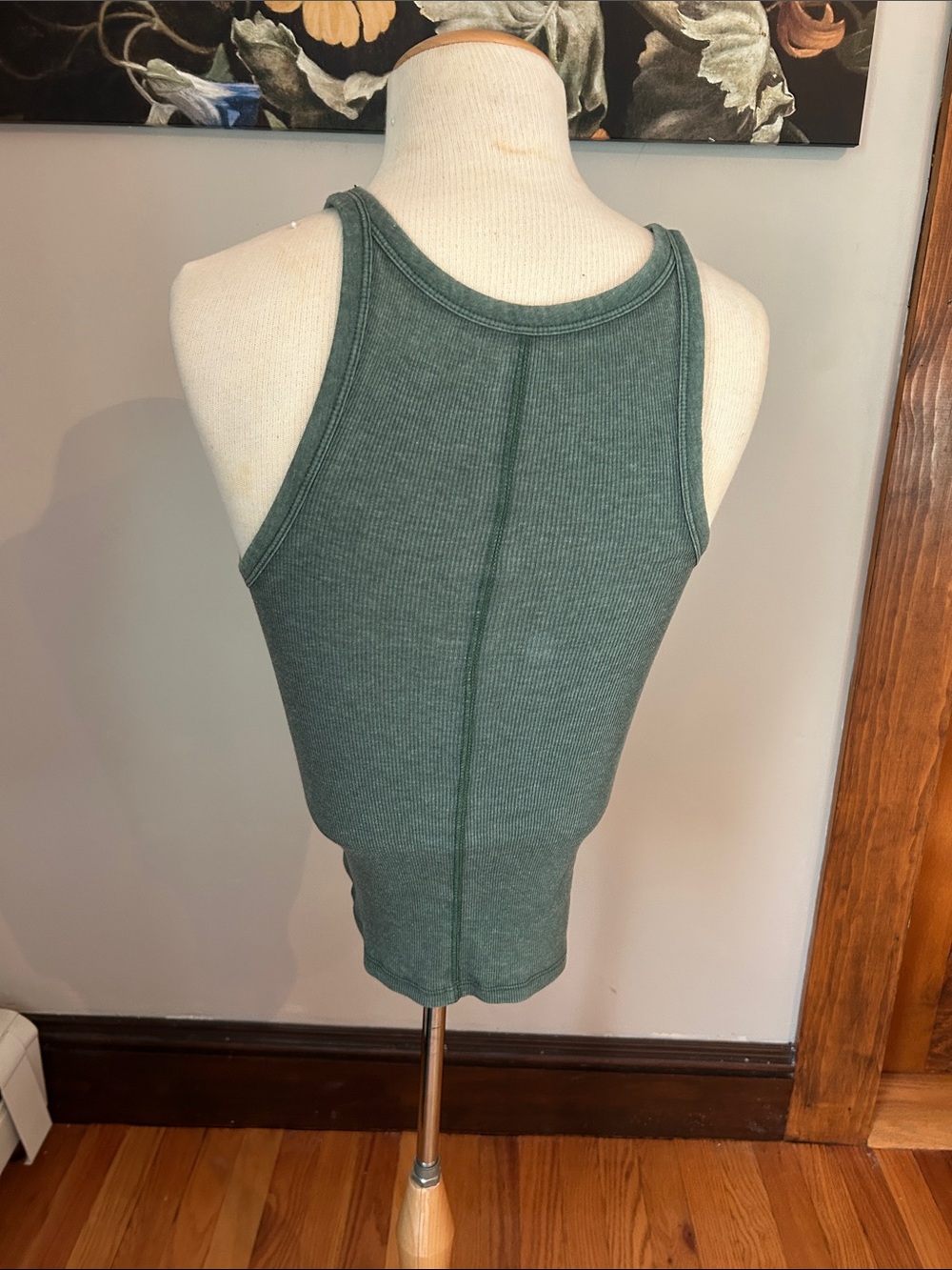 aerie Ribbed Racerback Tank Top - Picture 3 of 5